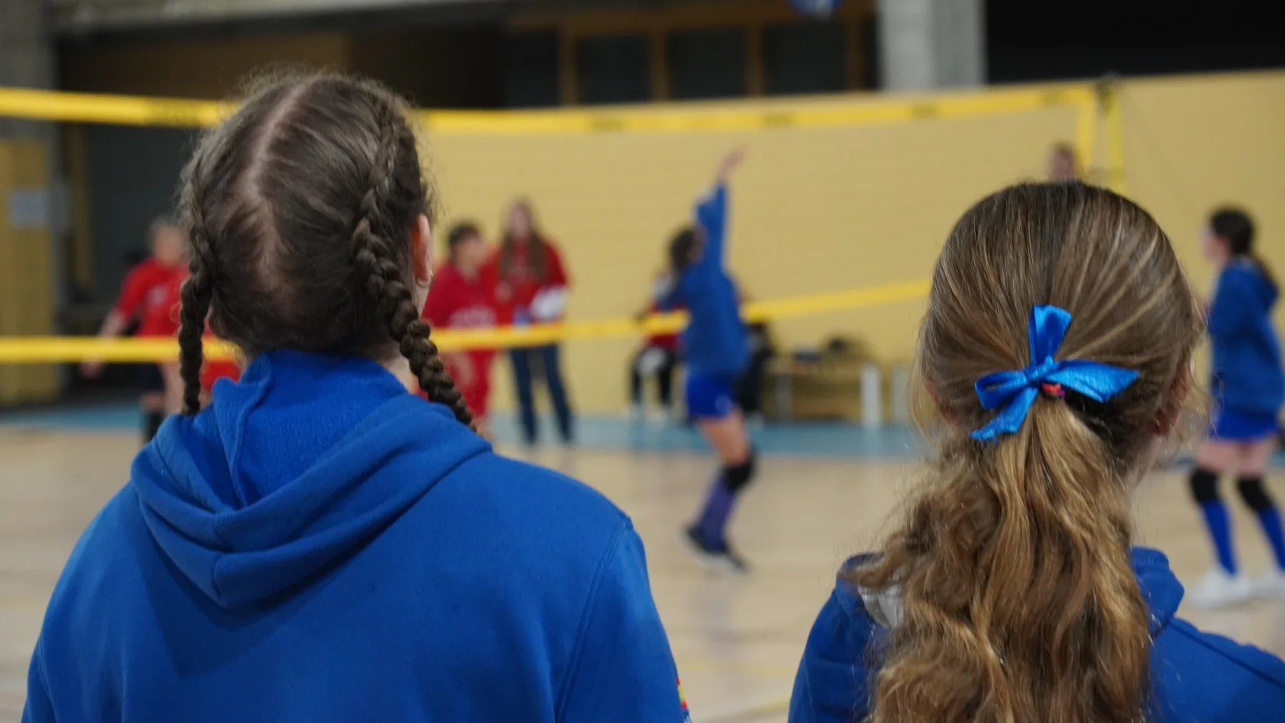 Encuentro de voleibol
